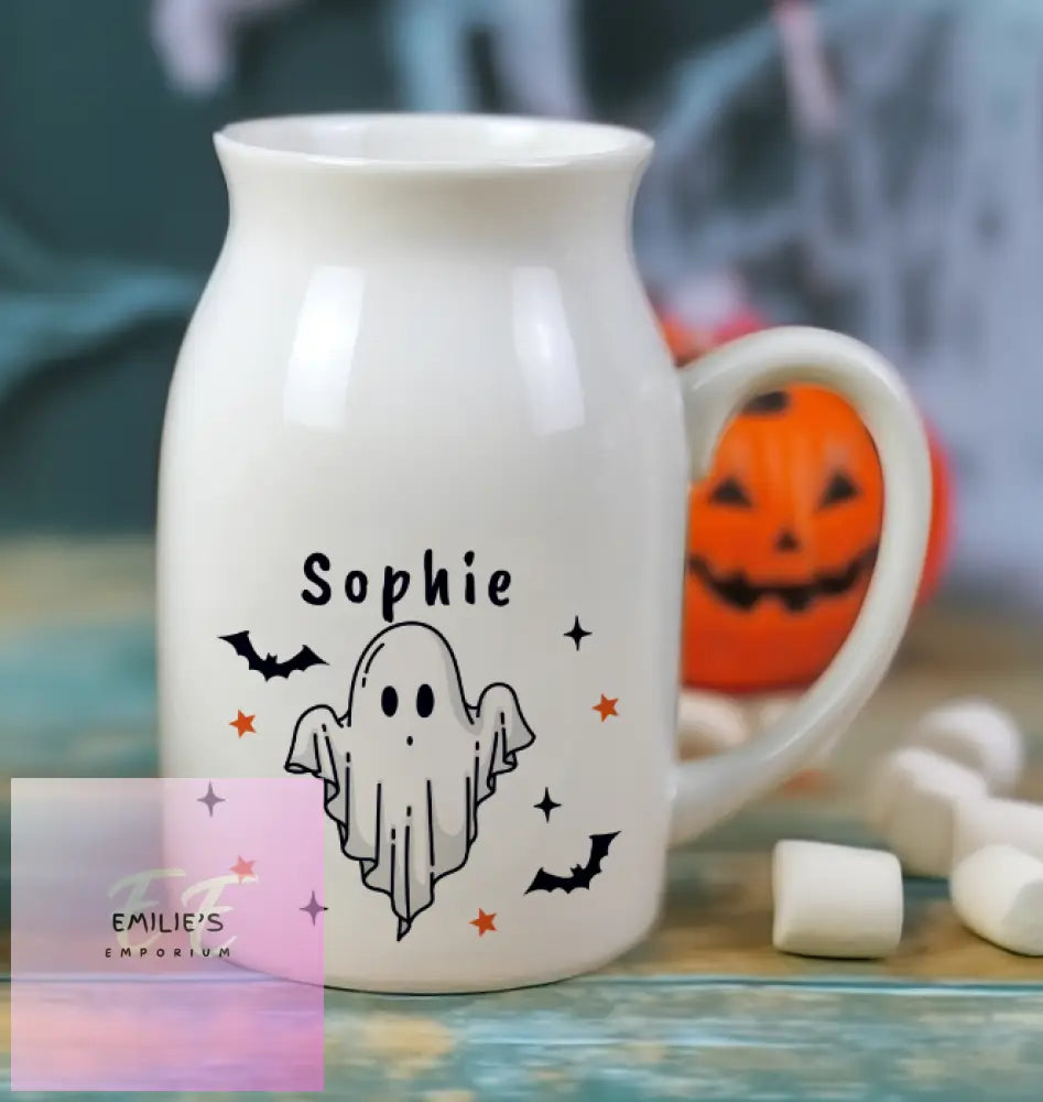 Personalised Halloween Ghost Jug