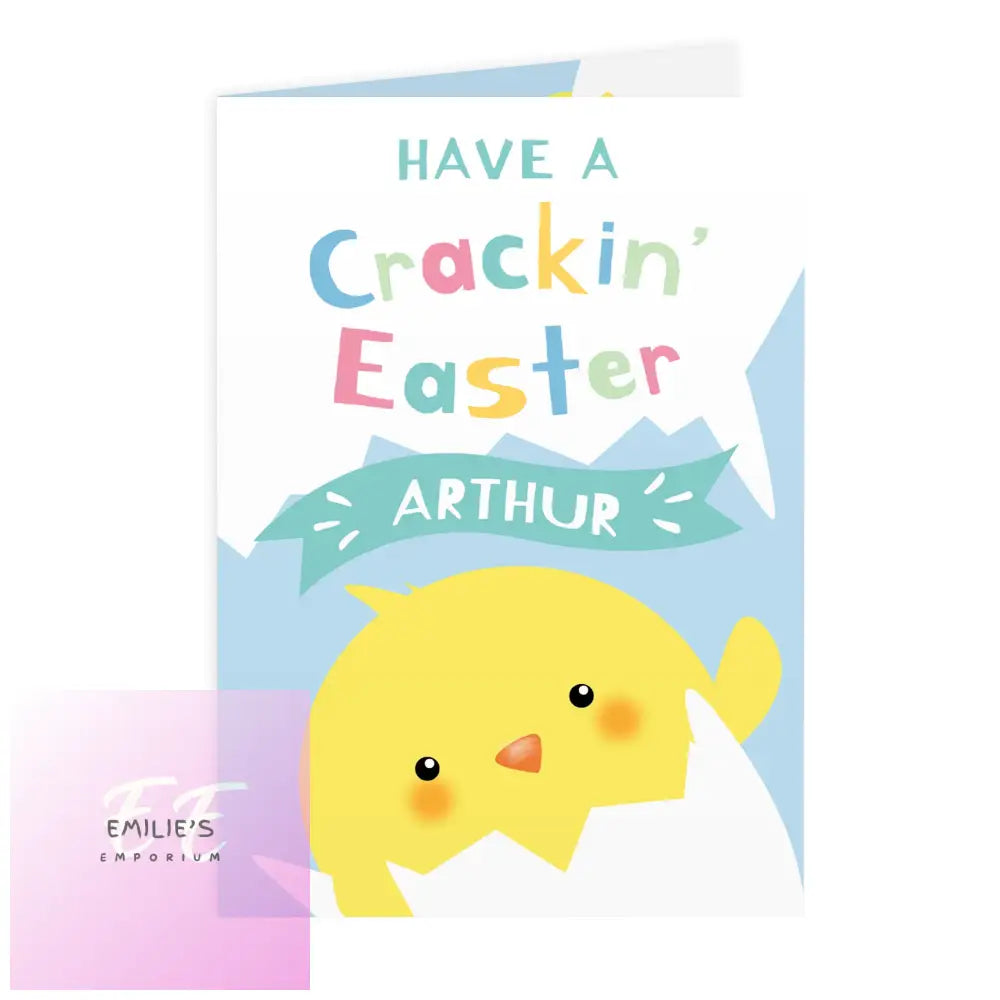 Personalised Have A Cracking Easter Card