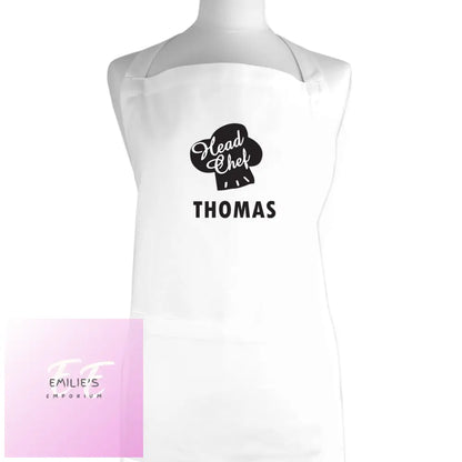 Personalised Head Chef Apron