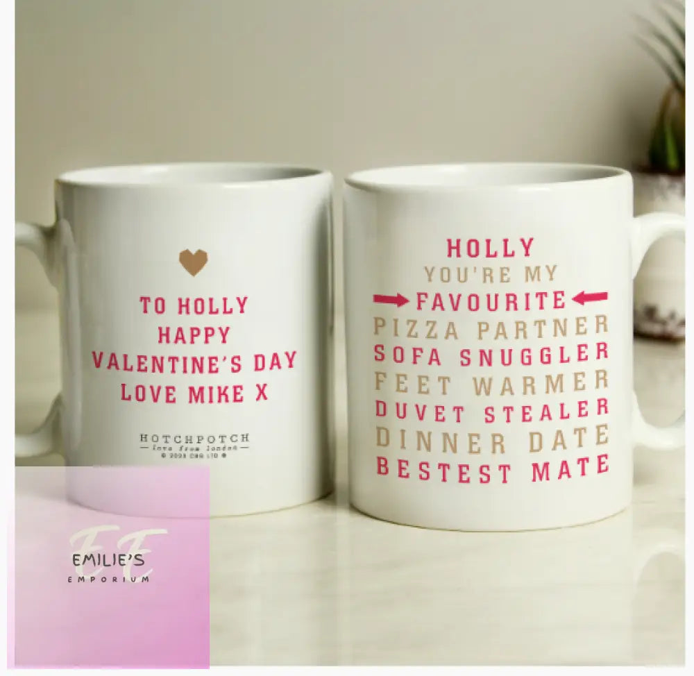 Personalised Hotchpotch My Favourite Mug