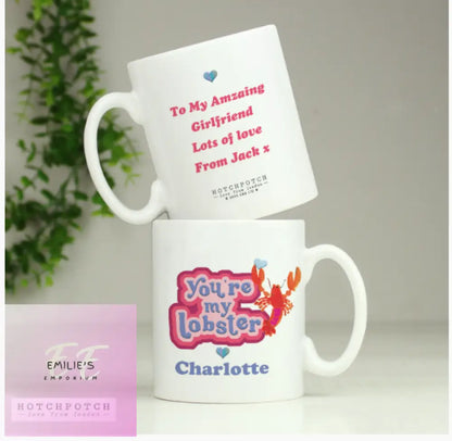 Personalised Hotchpotch Youre My Lobster Mug