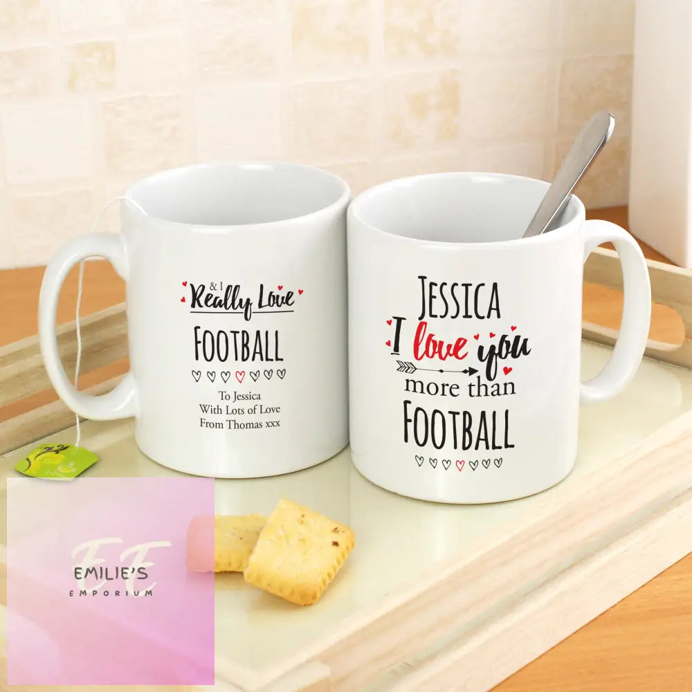 Personalised I Love You More Than... Mug