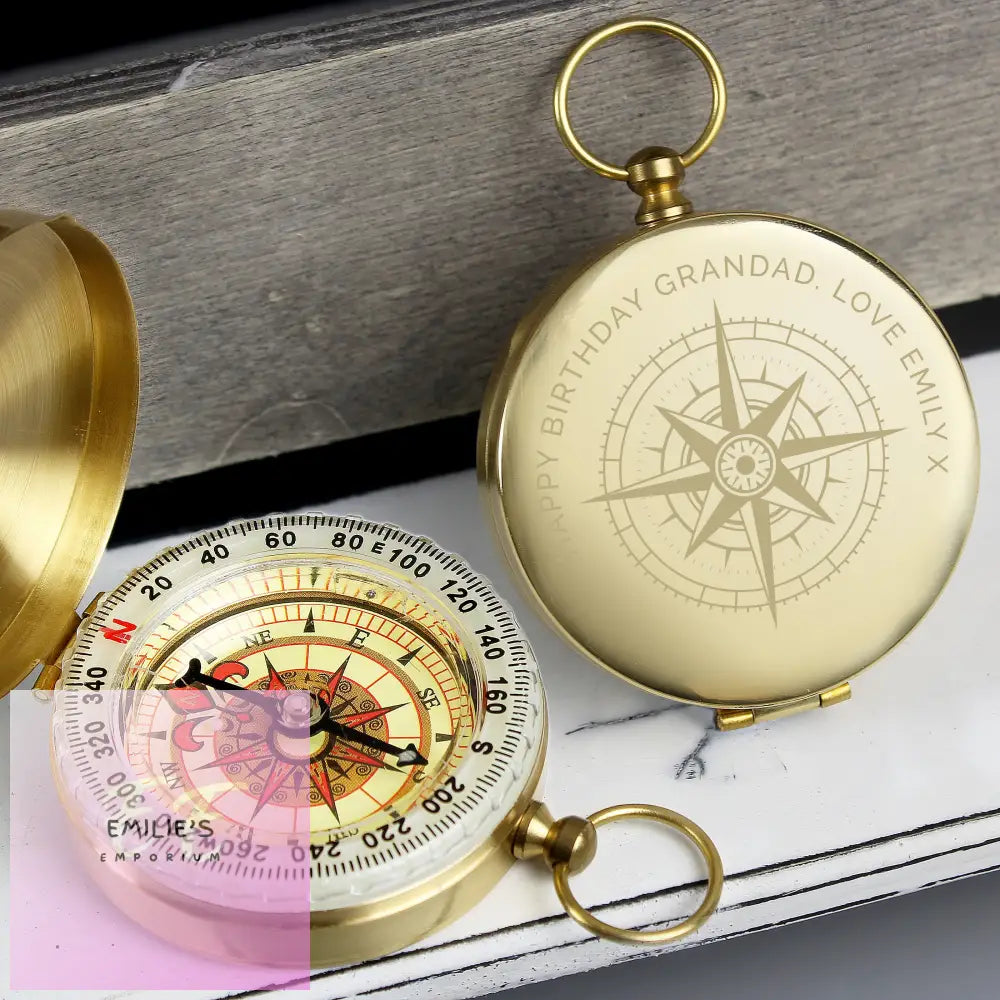 Personalised Keepsake Compass