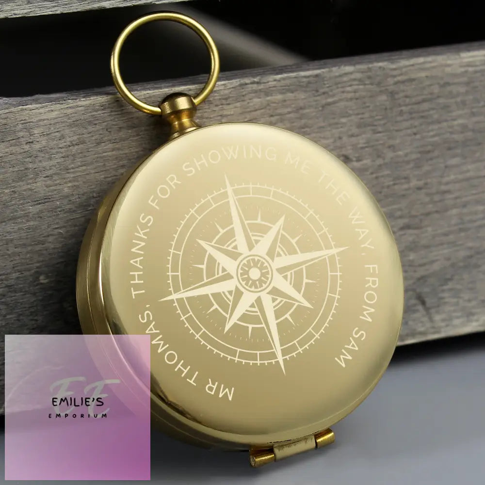 Personalised Keepsake Compass