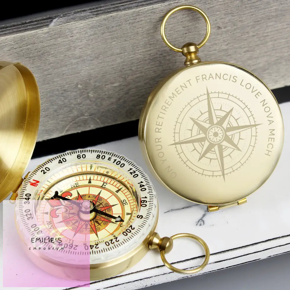 Personalised Keepsake Compass