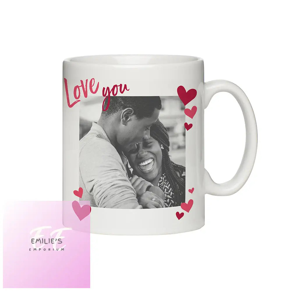 Personalised Love You Photo Upload Mug