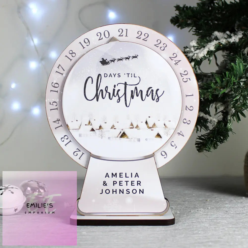 Personalised Make Your Own Christmas Advent Countdown Kit