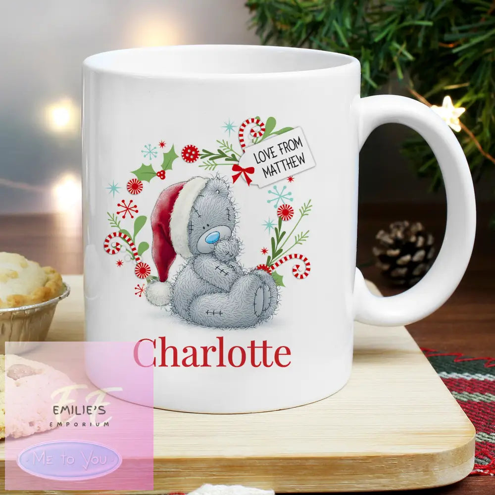 Personalised Me To You Christmas Mug