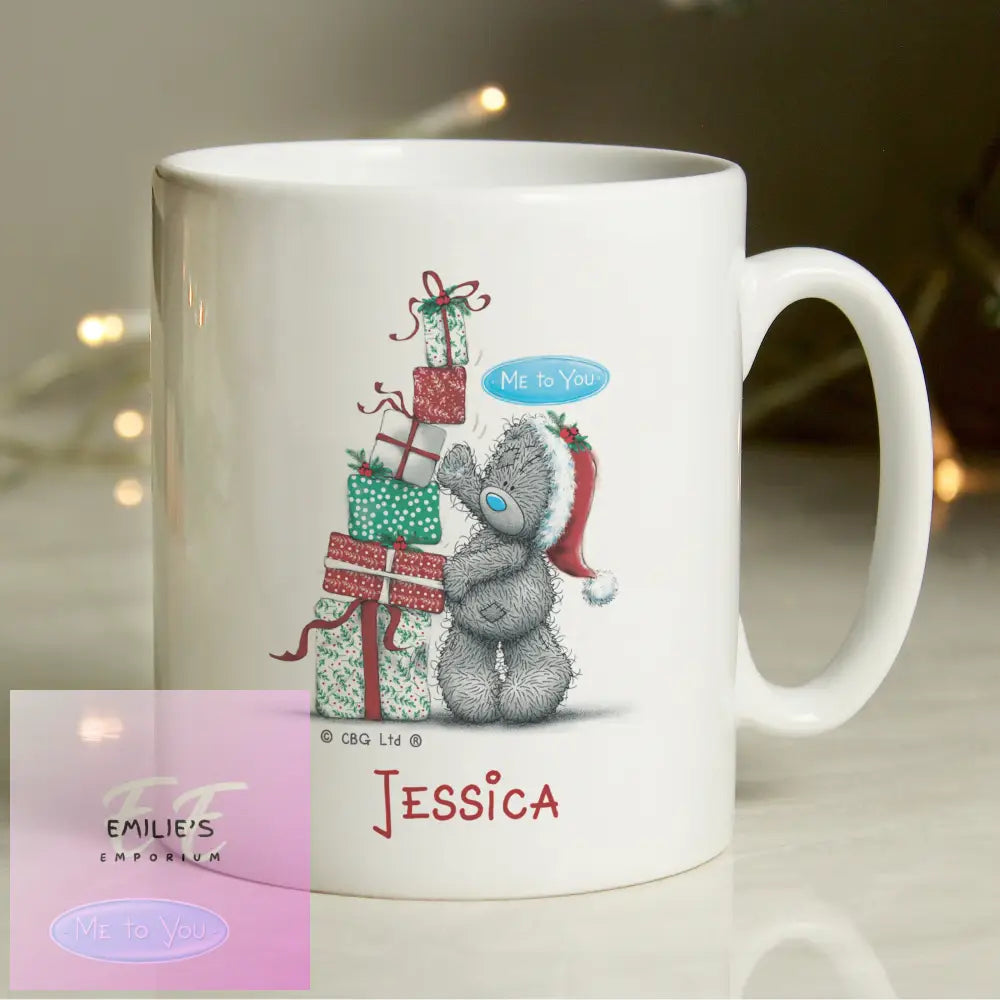 Personalised Me To You Christmas Mug