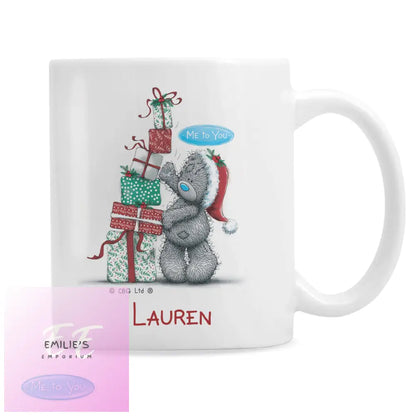 Personalised Me To You Christmas Mug