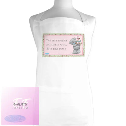 Personalised Me To You Cupcake Apron