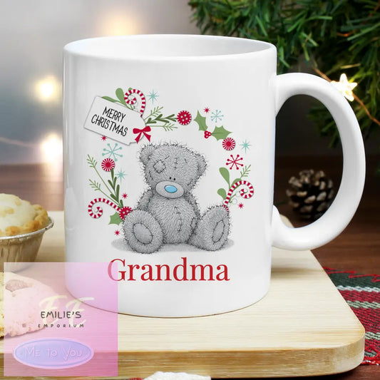 Personalised Me To You For Nan Grandma Mum Christmas Mug
