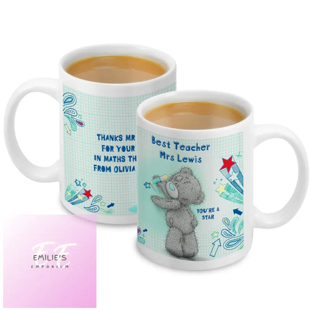 Personalised Me To You Teacher Mug