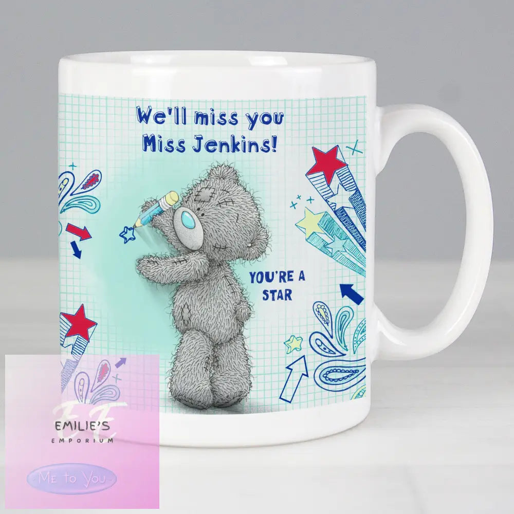 Personalised Me To You Teacher Mug