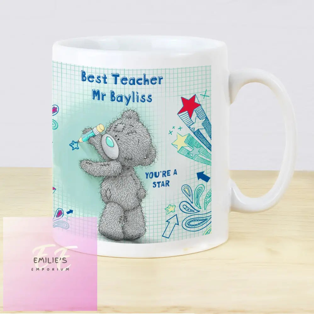 Personalised Me To You Teacher Mug