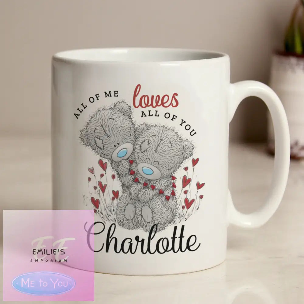 Personalised Me To You Valentine Mug