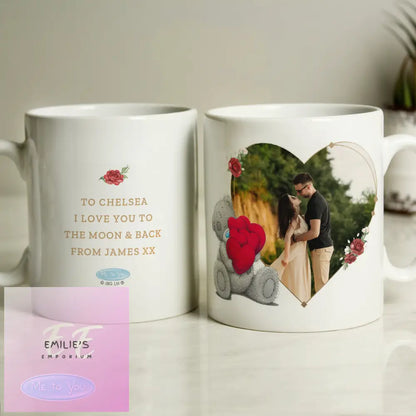 Personalised Me To You Valentines Photo Upload Mug