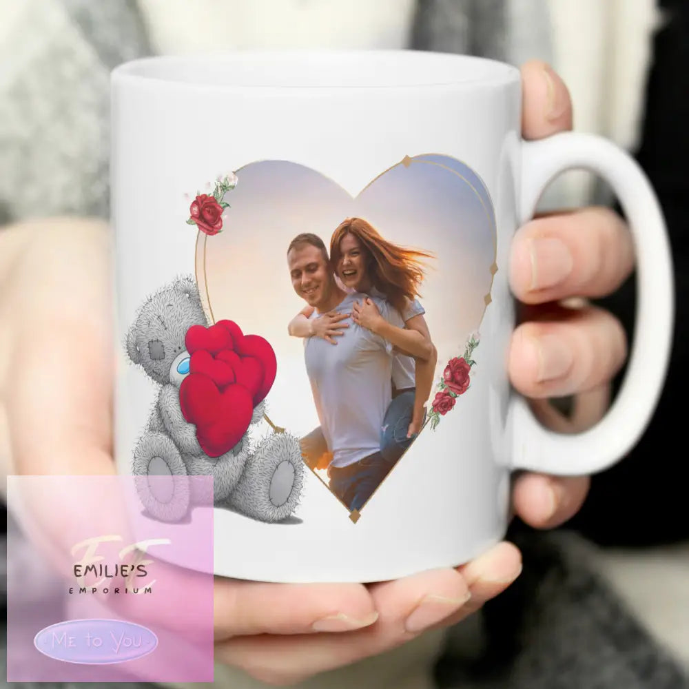 Personalised Me To You Valentines Photo Upload Mug