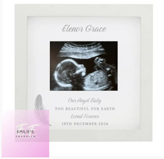 Personalised Memorial Baby Scan Photo Frame