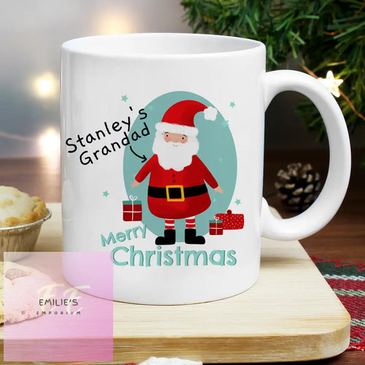 Personalised Mr Claus Christmas Mug