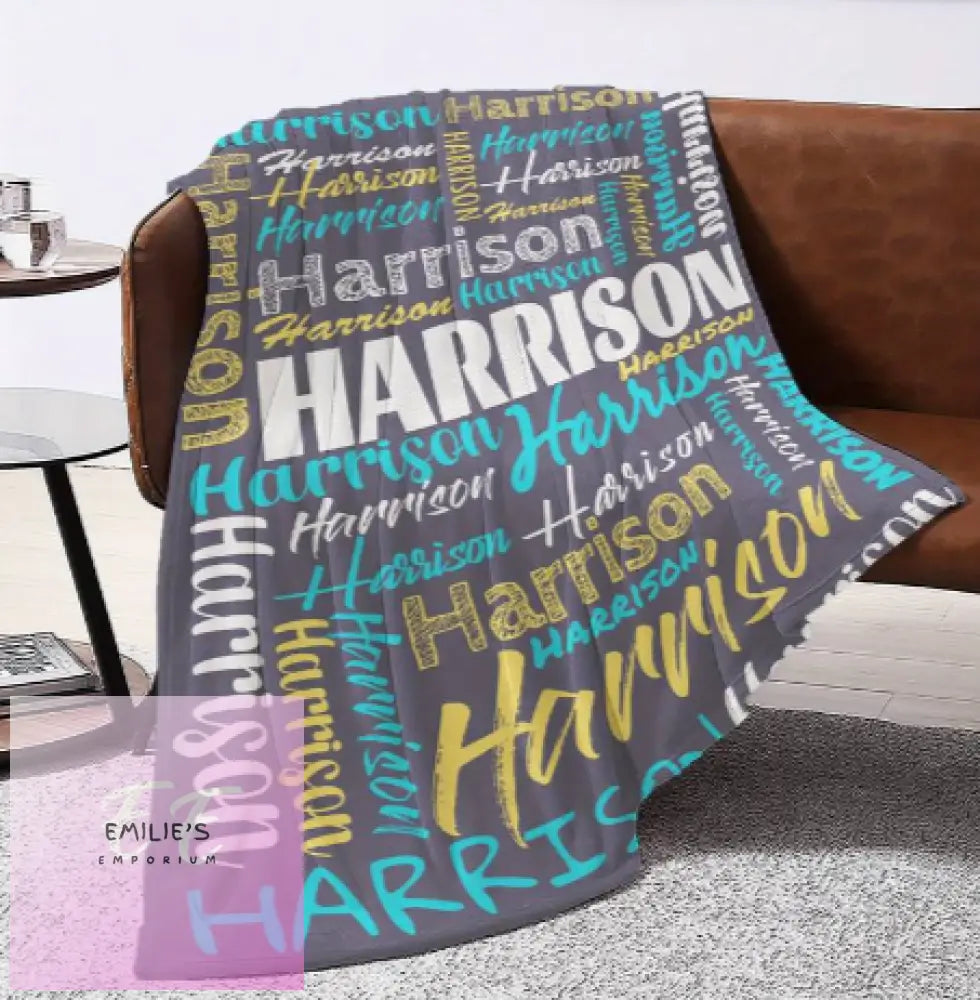 Personalised Blankets- Colour Choices