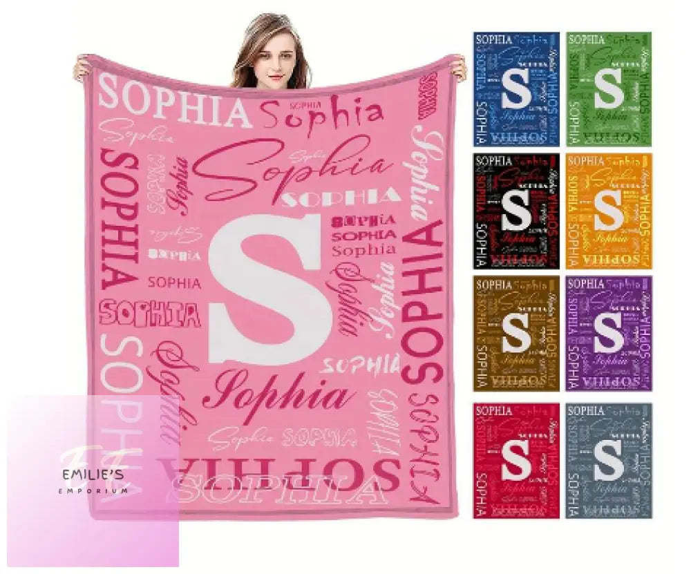 Personalised Blankets- Colour Choices