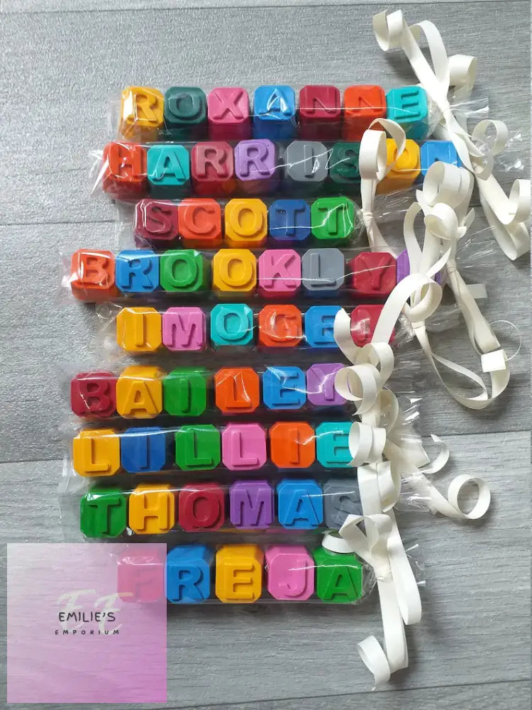 Personalised Name Wax Crayons