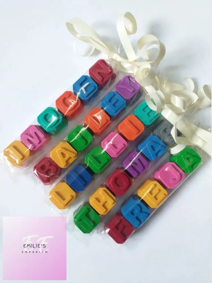 Personalised Name Wax Crayons