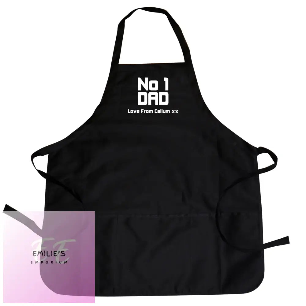 Personalised No.1 Dad Apron