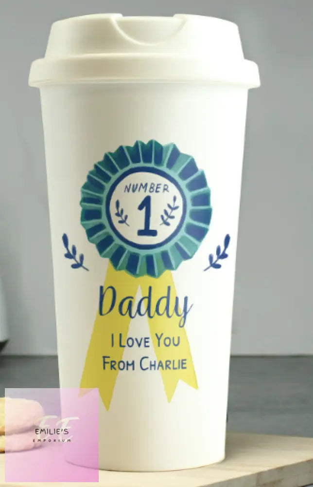 Personalised Number 1 Travel Mug