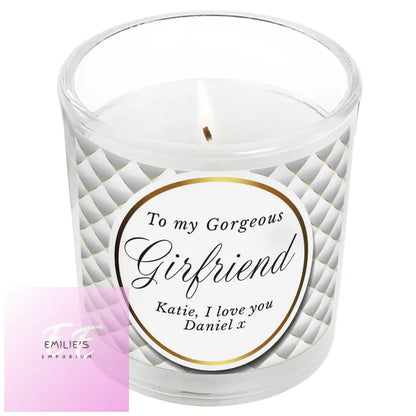 Personalised Opulent Scented Jar Candle