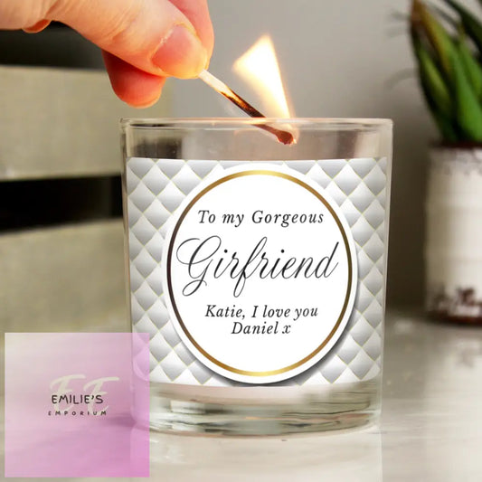 Personalised Opulent Scented Jar Candle