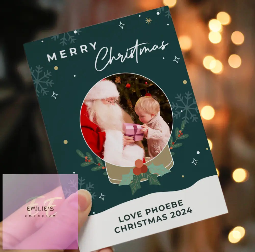 Personalised Pack Of 10 Christmas Cards - Photo Upload