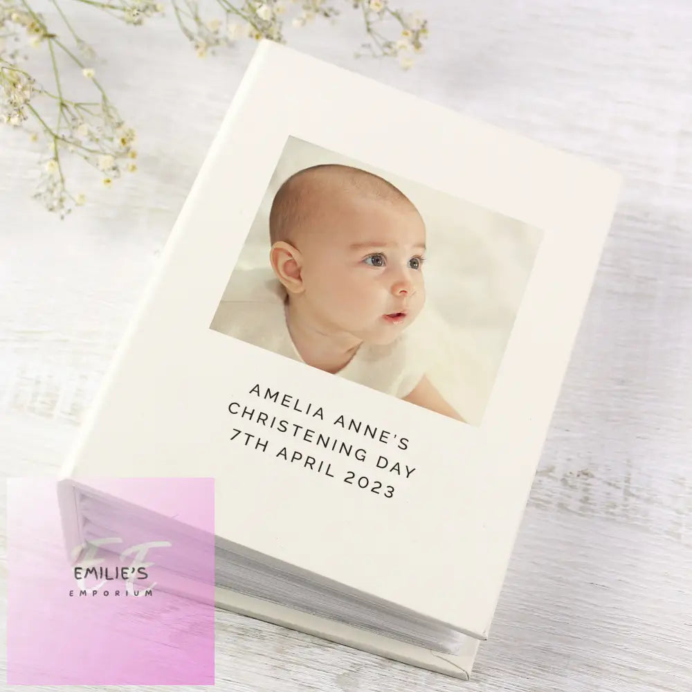 Personalised Photo Upload 6X4 Album With Sleeves