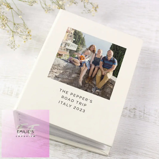 Personalised Photo Upload 6X4 Album With Sleeves