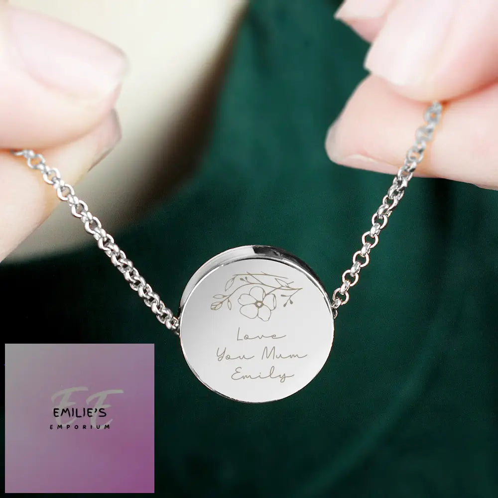 Personalised Photo Upload Necklace And Box