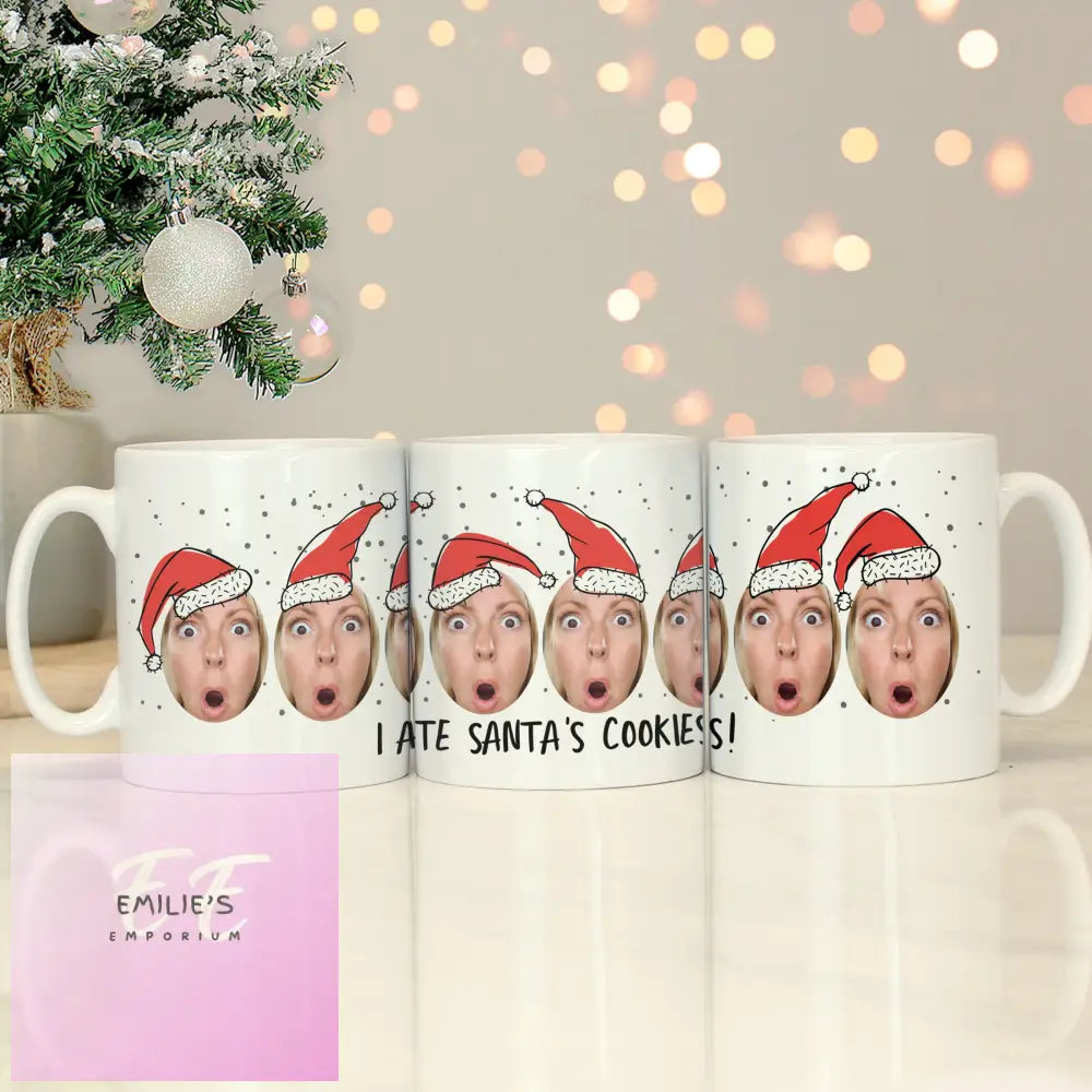 Personalised Photo Upload Santa Mug