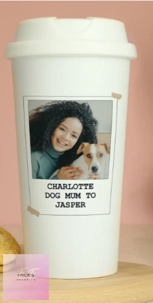 Personalised Photo Upload Travel Mug