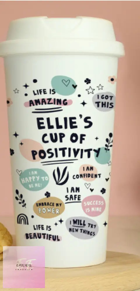 Personalised Positive Affirmations Travel Mug