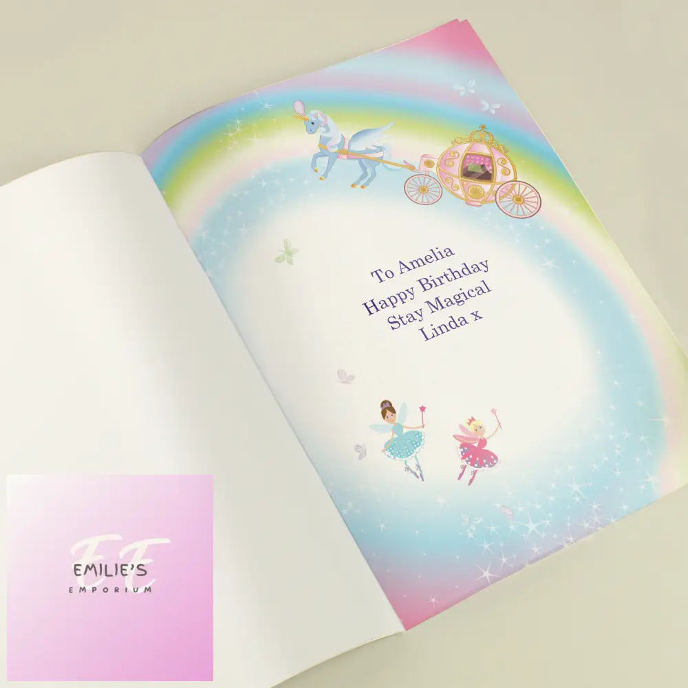 Personalised Princess & Unicorn Magical Story Book