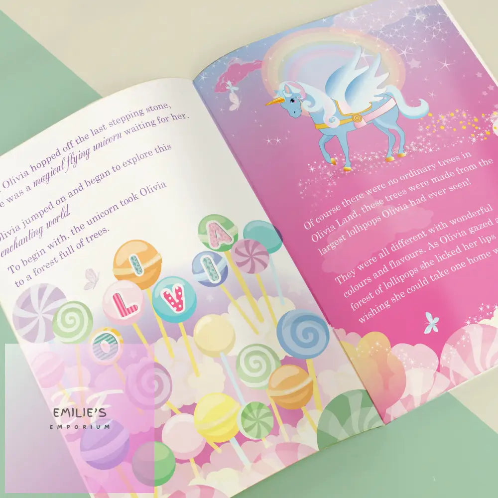 Personalised Princess & Unicorn Magical Story Book