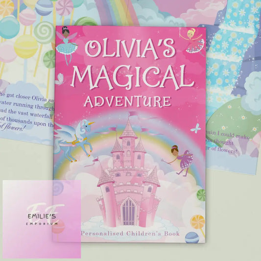 Personalised Princess & Unicorn Magical Story Book