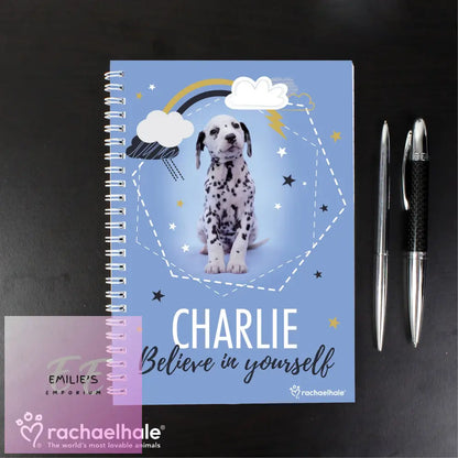 Personalised Rachael Hale Dalmatian A5 Notebook