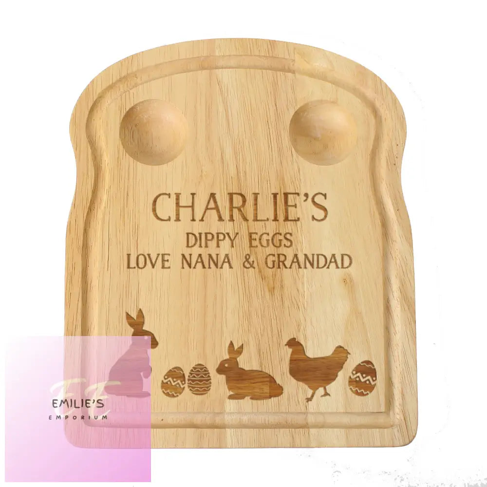 Personalised Spring Egg & Toast Board