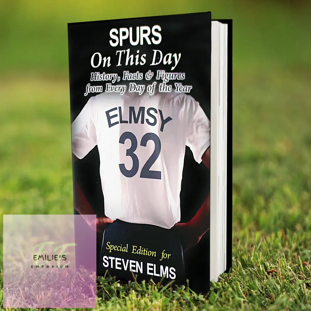 Personalised Spurs On This Day Book