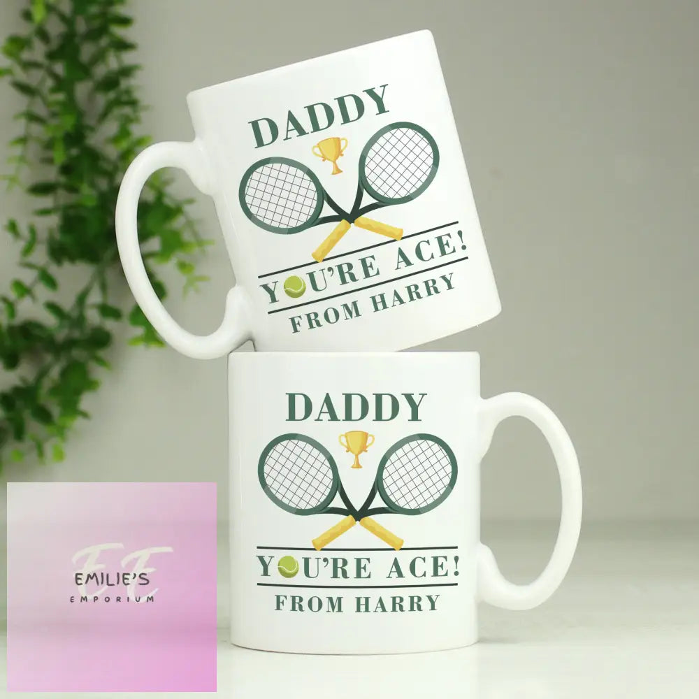 Personalised Tennis Mug Mugs