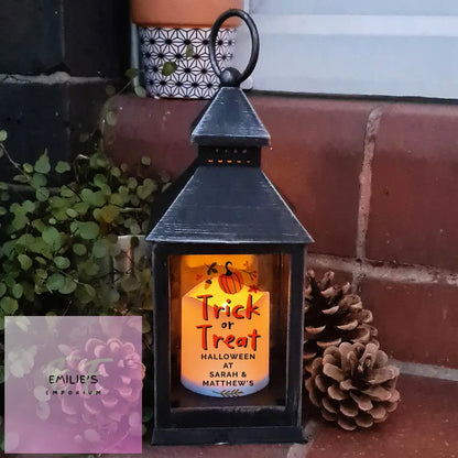 Personalised Trick Or Treat Lantern