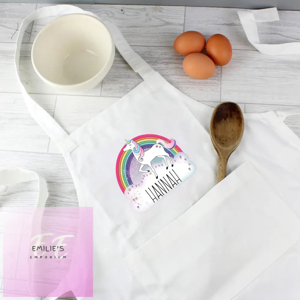 Personalised Unicorn Childrens Apron