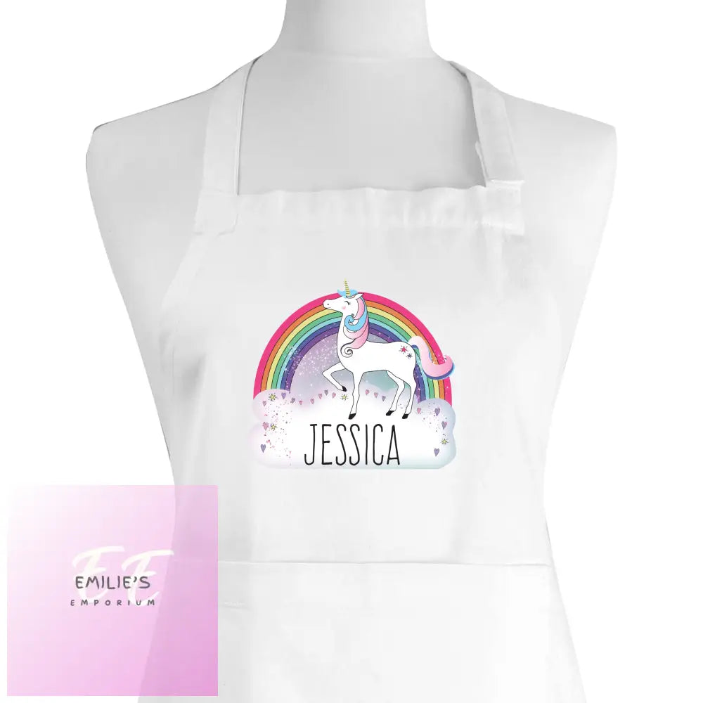 Personalised Unicorn Childrens Apron