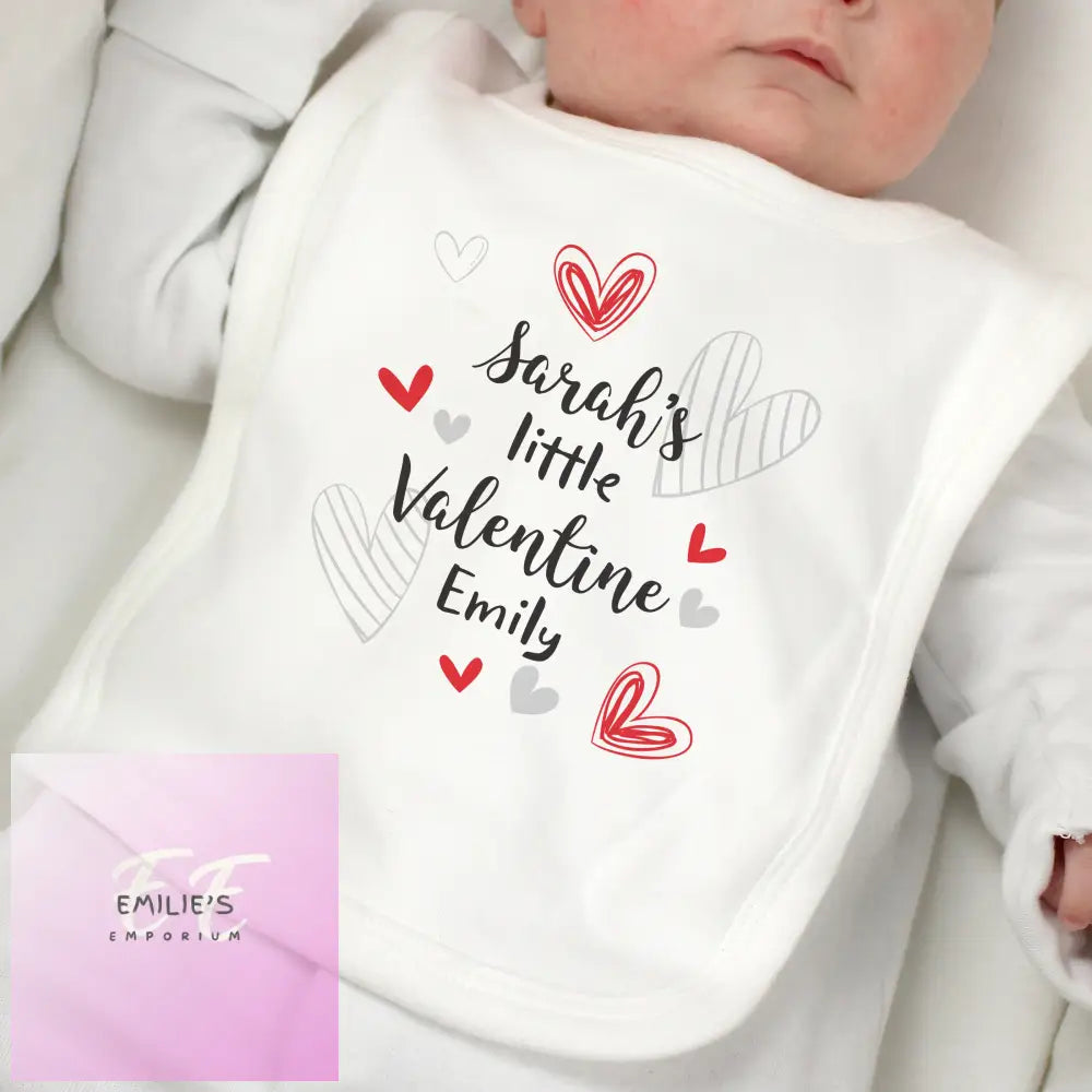 Personalised Valentines Bib